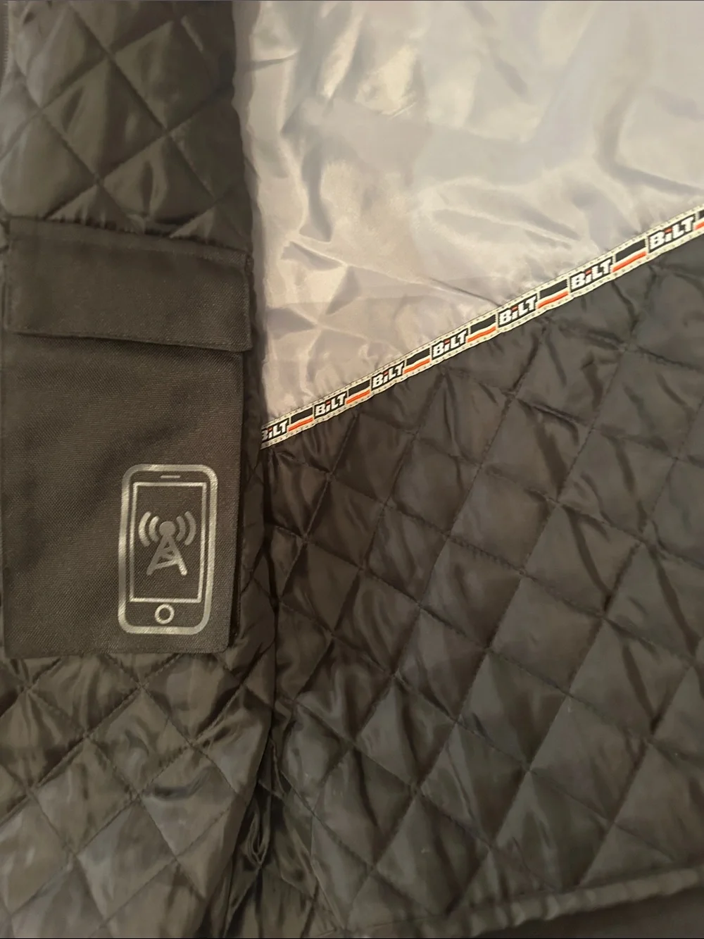 Men's Black Lightweight Quilted-Liner Shirt Jacket